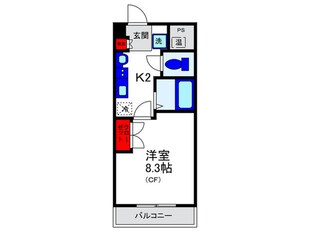 シャンヴェルジェ豊中Ⅰの物件間取画像